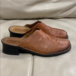 Josef Seibel Leather Mules size 41
